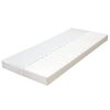 vidaXL Matras 7 Zone 10 cm PU-schuim H2 H3 80x200 cm