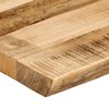 vidaXL Tafelblad met natuurlijke rand 100x60x3,8 cm massief mangohout