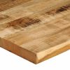 vidaXL Tafelblad met natuurlijke rand 40x40x3,8 cm massief mangohout