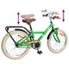 vidaXL Kinderfiets 18 Inch voor 5-7 jaar Groen