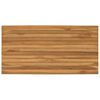 vidaXL Tafelblad 100 x 50 x 3,5 cm Rechthoekig Massief Teakhout