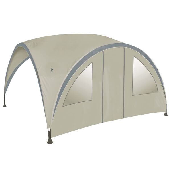 Bo-Camp Zijwand voor partytent met deur en raam S beige