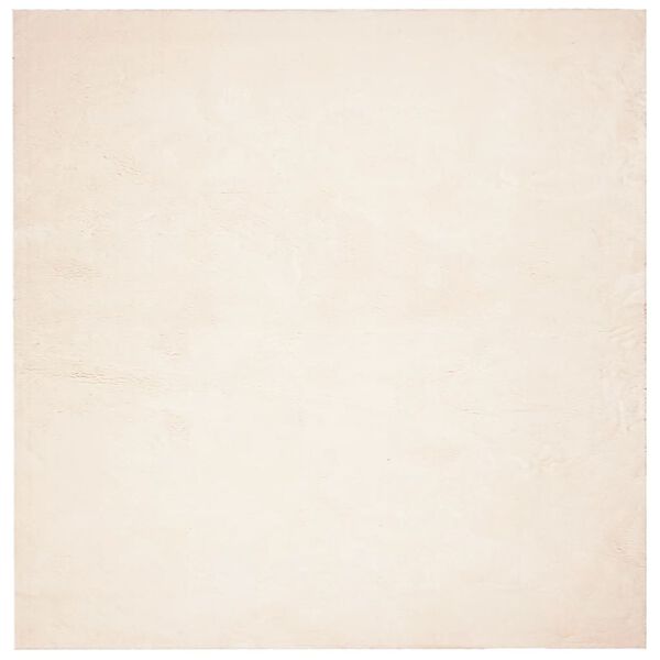 vidaXL Vloerkleed HUARTE laagpolig zacht wasbaar 240x240 cm beige