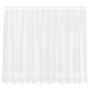 vidaXL Kantgordijn met gordijnen Wit 300 x 140 cm Polyester