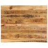 vidaXL Tafelblad met natuurlijke rand 110x80x3,8 cm massief mangohout