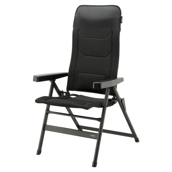 Travellife Campingstoel inklapbaar luxe Monaco Comfort grijs