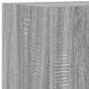 vidaXL Tv-wandmeubelen met LED 2 st 40,5x35x40 cm grijs sonoma eiken