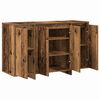 vidaXL Dressoir Oud hout 120 x 41 x 75 cm Bewerkt hout
