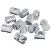vidaXL Barrelmoeren 12 pcs Zilver M6 x 13 mm Metaal
