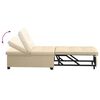 vidaXL Uittrekbare Sofa Bed Cr&egrave;me 194 x 50 x 82 cm Multiplex