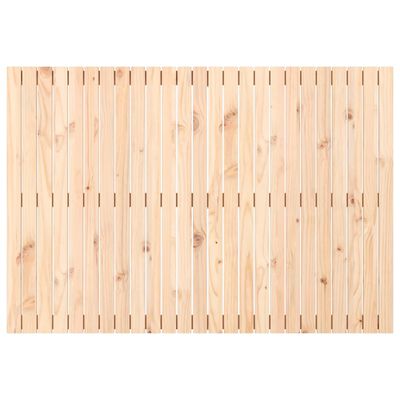 vidaXL Wandhoofdbord 159,5x3x110 cm massief grenenhout