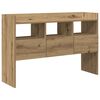 vidaXL Dressoir 105x30x70 cm bewerkt hout artisanaal eikenkleurig