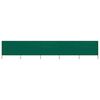 vidaXL Windscherm 5-panelen 600x120 cm stof groen