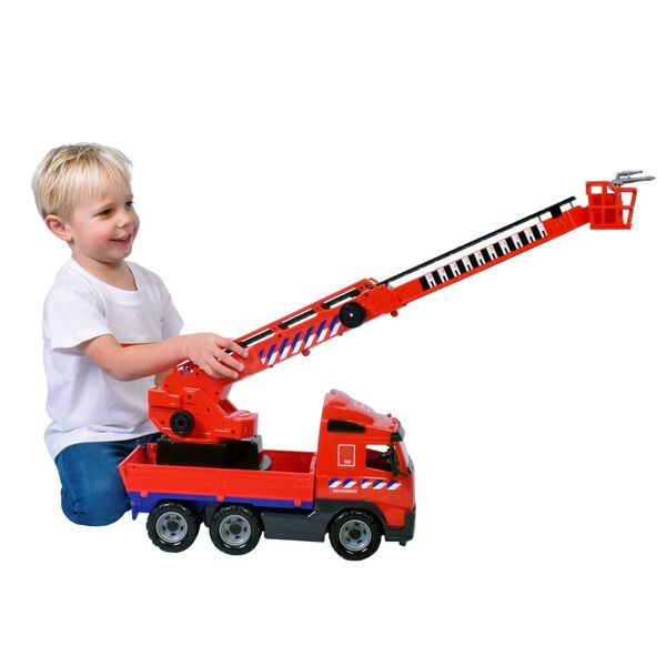 Polesie Speelgoedbrandweerauto Volvo rood