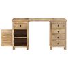 vidaXL Bureau 140x50x77 cm massief mangohout