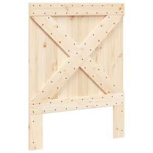 vidaXL Hoofdbord 80x104 cm massief grenenhout