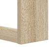 vidaXL Boekenkast Sonoma Eiken 52 x 25 x 71,5 cm Bewerkt hout