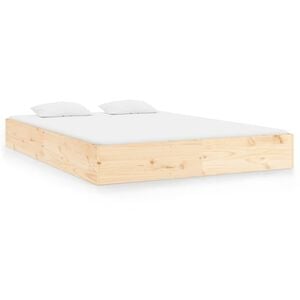 vidaXL Bedframe massief hout 180x200 cm