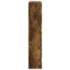 vidaXL Hangkast met plank Gerookt eiken 59 x 20 x 100 cm Bewerkt hout