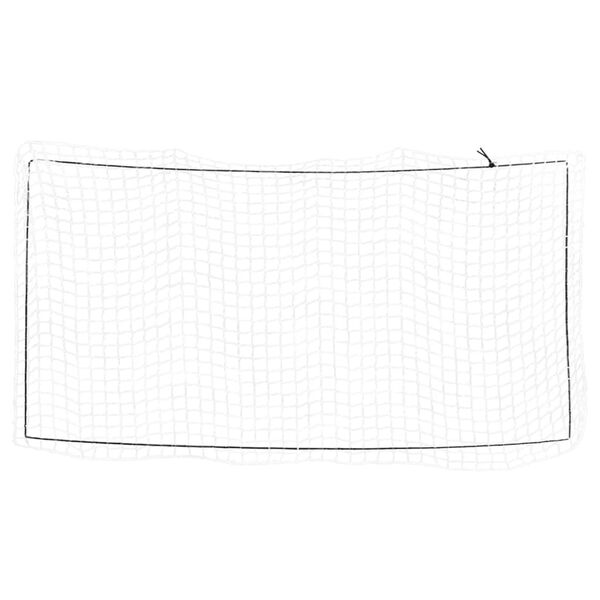 vidaXL Aanhangwagennet elastisch touw 4x2 m polypropeen wit