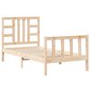 vidaXL Bedframe zonder matras massief grenenhout 90x190 cm
