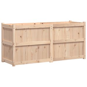 vidaXL Plantenbak 150x50x70 cm massief grenenhout