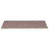 vidaXL Trapmatten zelfklevend 30 stuks 65x21x4 cm lichtbruin met rechthoekige rand