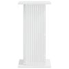 vidaXL Plantenstandaard Hoogglans Wit 30,5 x 30 x 60,5 cm