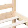 vidaXL Bedframe massief hout 180x200 cm