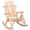 vidaXL Tuinschommelstoel 69x96x101 cm massief vurenhout