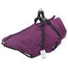 vidaXL Hondenjas met harnas waterdicht reflecterend paars L48