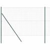 vidaXL Grond Fix Gelast Draadhek 10 x 1,6 m (B x H) PVC-Coated Staal