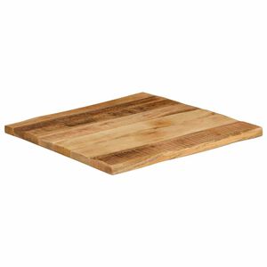 vidaXL Tafelblad met natuurlijke rand 40x40x3,8 cm massief mangohout