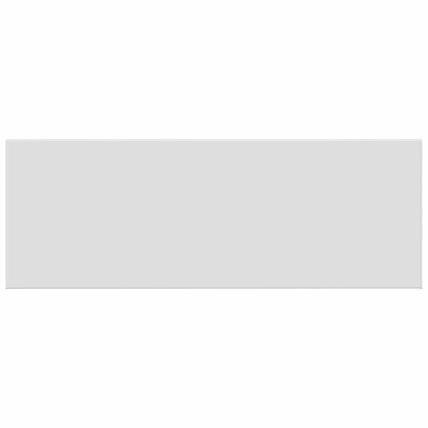 vidaXL Raamsokkel Wit 160 x 50 x 4,5 cm PVC