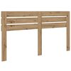 vidaXL Hoofdbord Artisan Eiken 200 cm Bewerkt hout