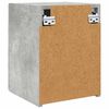 vidaXL TV Wandkast Wandgemonteerd Beton 30 x 31 x 40 cm Bewerkt hout