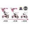 Smoby Driewieler Baby Balade Plus 3-in-1 roze