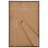 vidaXL Fotolijsten 5 st voor wand of tafel 59,4x84 cm MDF bronskleurig