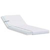 vidaXL Schuimmatras Wit 80 x 200 cm Stof