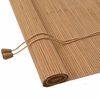 vidaXL Rolgordijn Bruin 50 x 220 cm Bamboe