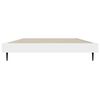 vidaXL Bedframe bewerkt hout wit 90x190 cm