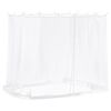 vidaXL Muggennet voor Gazebo 220 Gaas 220 gaas Wit 2 x 2 x 2 m