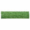 vidaXL Balkonscherm met groene bladeren 300x75 cm