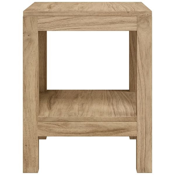 vidaXL Badkamertafel 45x35x45 cm massief teakhout