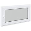 vidaXL Kelderraam RISOR 110 x 60 cm PVC en glas Wit