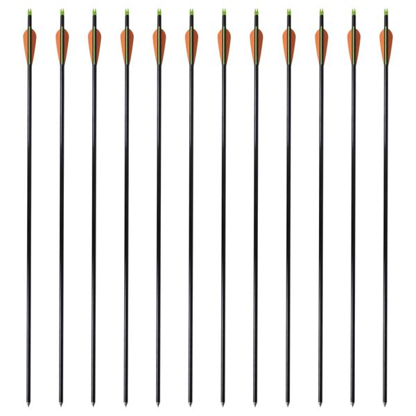 Pijlen compoundboog standaard 30" 0,8 cm glasvezel 12 stuks