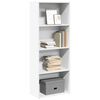 vidaXL Boekenkast 60x30x152 cm bewerkt hout wit