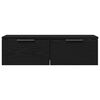 vidaXL Wandkast met lade Zwart Eiken 68 x 30 x 20 cm Bewerkt hout