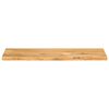 vidaXL Tafelblad met natuurlijke rand 110x20x2,5 cm massief mangohout