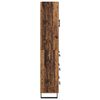 vidaXL Hoge kast met lade 2 pcs Oud Hout Bewerkt hout